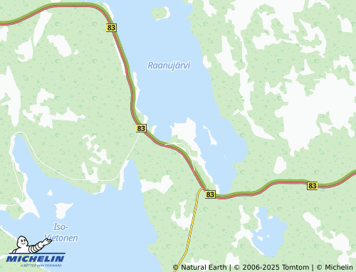MICHELIN Alanko map - ViaMichelin