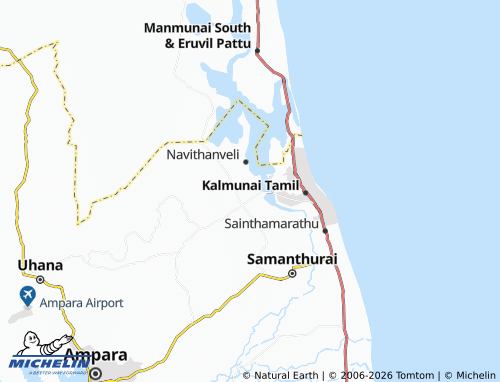 MICHELIN Chavalakade map - ViaMichelin