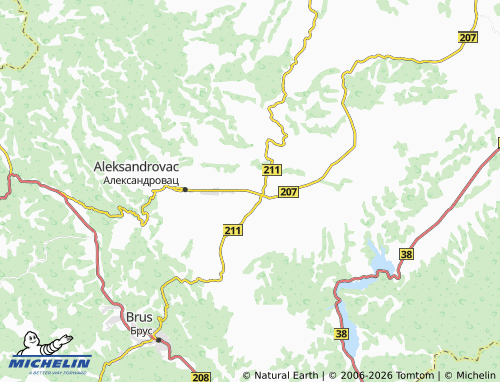 Mapa MICHELIN Vitkovo - ViaMichelin