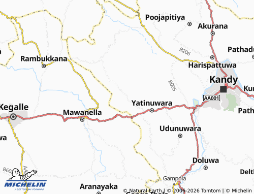 Mappa MICHELIN Madiligama - ViaMichelin
