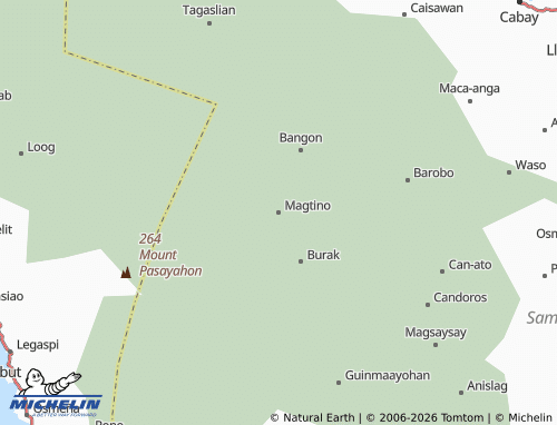 MICHELIN Magtino map - ViaMichelin