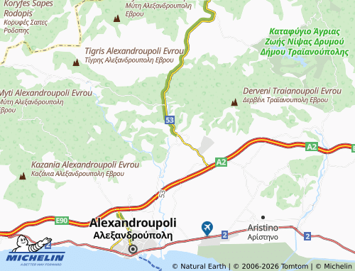 Carte MICHELIN Avas - ViaMichelin