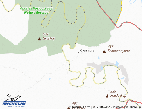 MICHELIN-Landkarte Enxuba - ViaMichelin