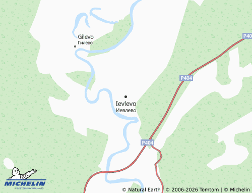 MICHELIN-Landkarte Iyevlevo - ViaMichelin