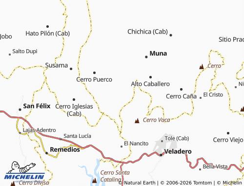 MICHELIN Umani map - ViaMichelin