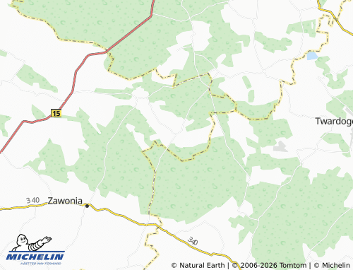 MICHELIN Złotów map - ViaMichelin