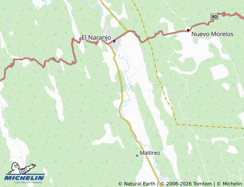 Mappa MICHELIN Kilómetro Cuarenta y Dos - ViaMichelin