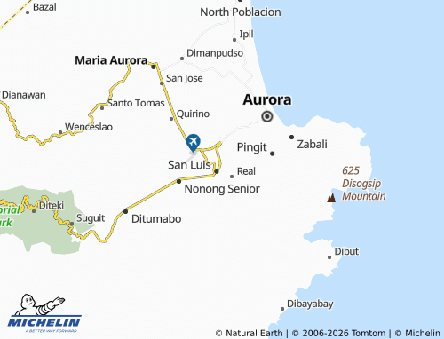 MICHELIN Barangay 1 map - ViaMichelin