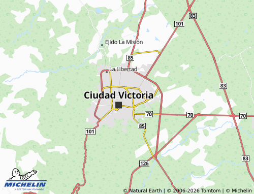 Mappa MICHELIN Hogares Modernos - ViaMichelin