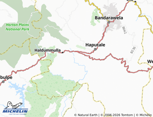 MICHELIN Manthenna map - ViaMichelin