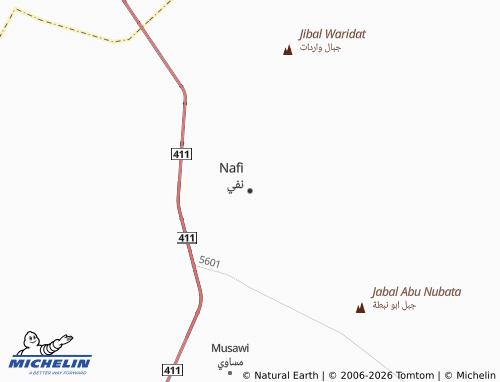 MICHELIN Nifi map - ViaMichelin