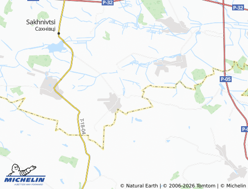 MICHELIN Mala Medvedivka map - ViaMichelin