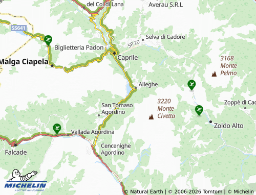 MICHELIN Masarè map - ViaMichelin