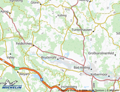 Mappa MICHELIN Hornau - ViaMichelin