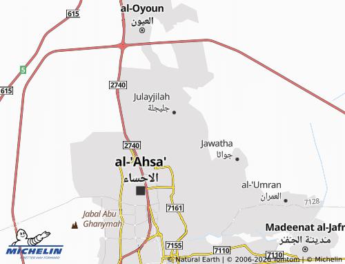 MICHELIN Ishbiliyah map - ViaMichelin