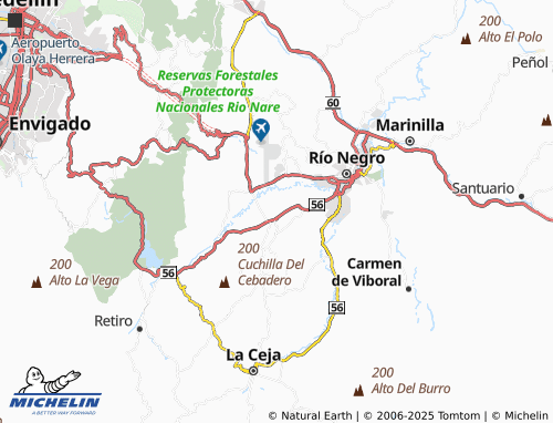 MICHELIN Tres Puertas map - ViaMichelin
