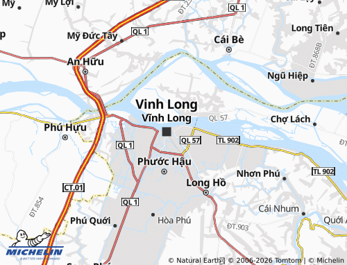Mapa MICHELIN Phường 5 - ViaMichelin