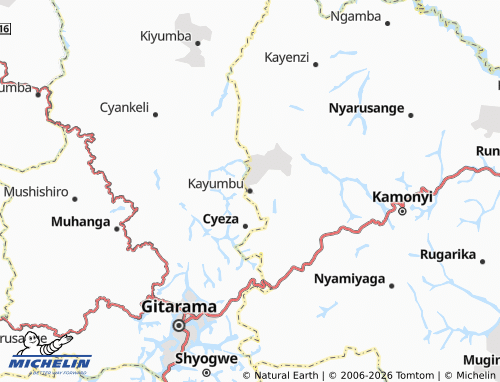Mapa MICHELIN Kayumbu - ViaMichelin