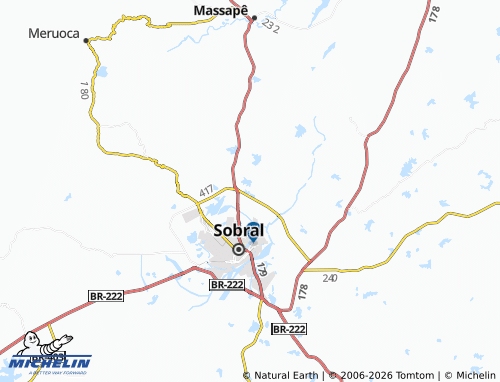 Mapa MICHELIN Colina da Boa Vista - ViaMichelin