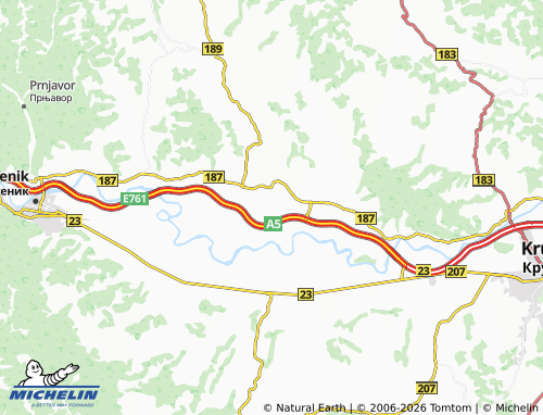 Mapa MICHELIN Selište - ViaMichelin