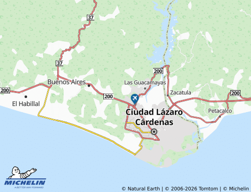 Mappa MICHELIN Valle Escondido - ViaMichelin