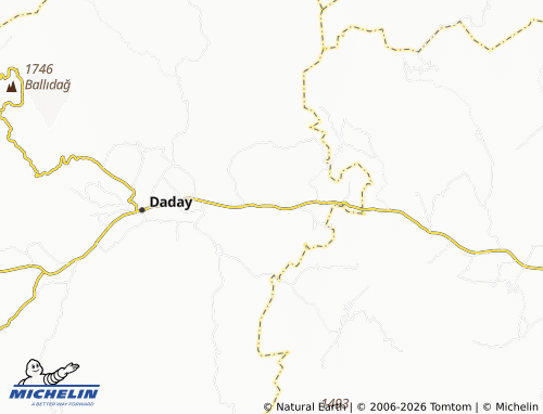 Mapa MICHELIN İnciğez - ViaMichelin