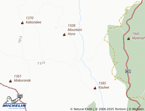MICHELIN Zebron Kamanga map - ViaMichelin