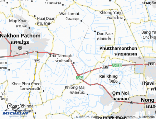 MICHELIN Bang Krabao map - ViaMichelin