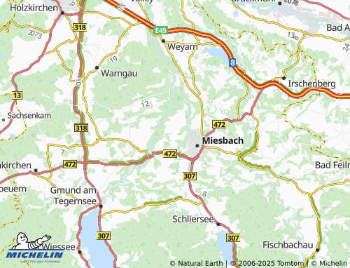 MICHELIN Baumstingl map - ViaMichelin