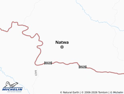 Mapa MICHELIN Natwa - ViaMichelin