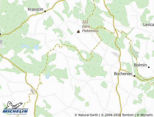 Carte MICHELIN Ludwinów - ViaMichelin