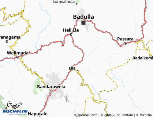 Mappa MICHELIN Kirinda1 - ViaMichelin