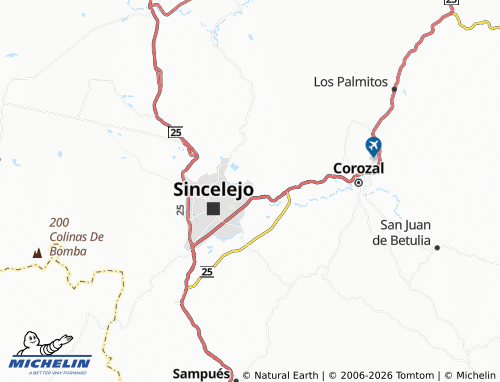Carte MICHELIN Los Alpes - ViaMichelin
