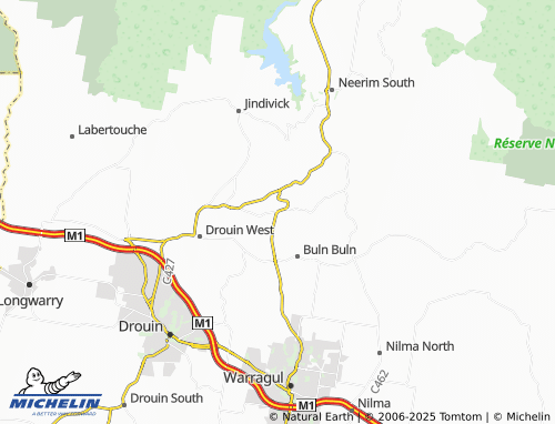 MICHELIN Bravington map - ViaMichelin