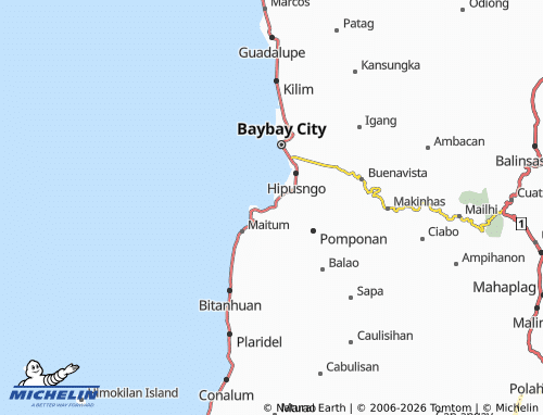 MICHELIN Sabang map - ViaMichelin
