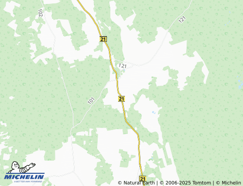 MICHELIN-Landkarte Saara - ViaMichelin