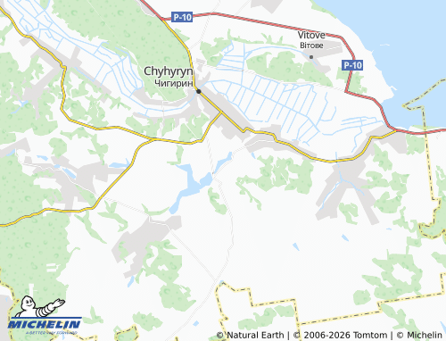 Mapa MICHELIN Cherneche - ViaMichelin