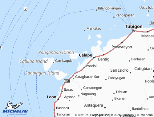 MICHELIN Kahayag map - ViaMichelin