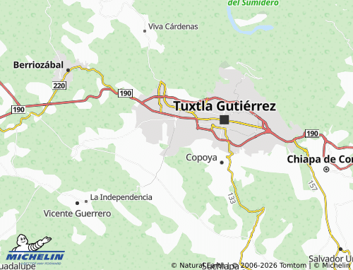 Mappa MICHELIN Colinas de Bella Vista - ViaMichelin