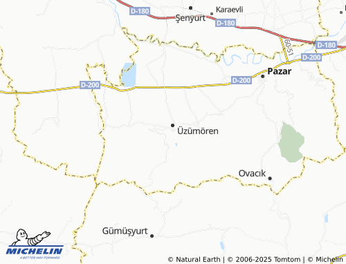 MICHELIN Kazova map - ViaMichelin