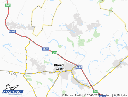 MICHELIN-Landkarte Radky - ViaMichelin