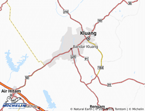 MICHELIN Taman Sunrise map - ViaMichelin