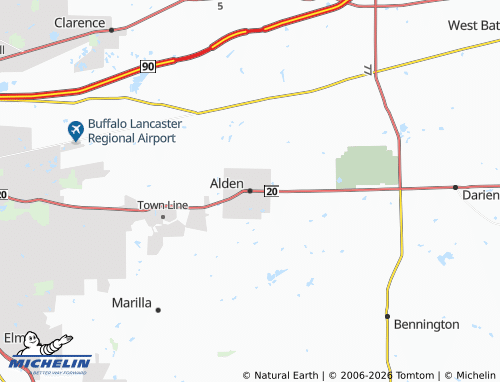 Mapa MICHELIN Alden - ViaMichelin