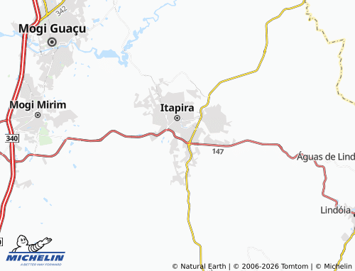 Mapa MICHELIN Pinheiros - ViaMichelin