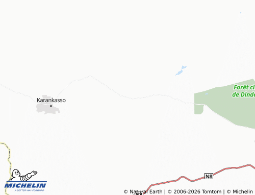 MICHELIN Souroukoudinga map - ViaMichelin