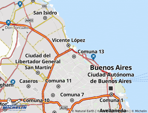 Mappa MICHELIN Comuna 13 - ViaMichelin