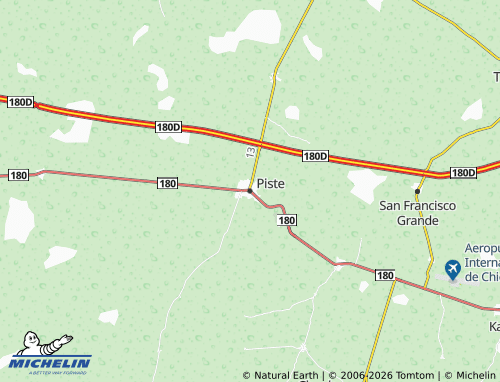 Carte MICHELIN Piste - ViaMichelin