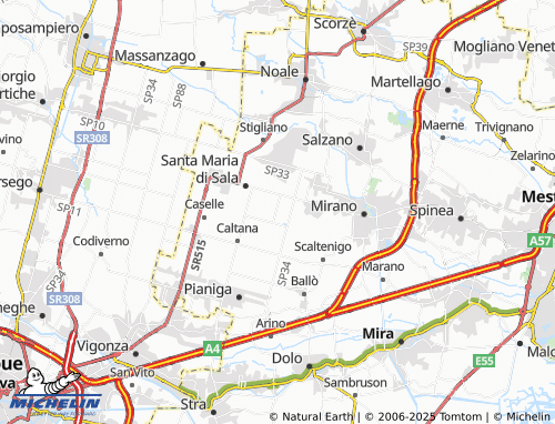 Mapa MICHELIN Campocroce - ViaMichelin
