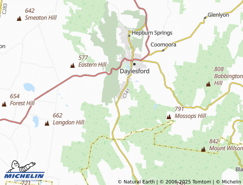 MICHELIN Musk Vale map - ViaMichelin