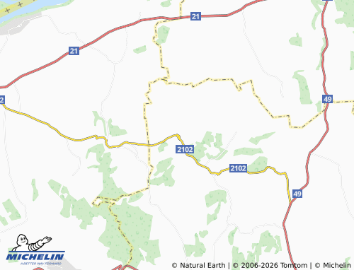 Mappa MICHELIN Yuper - ViaMichelin
